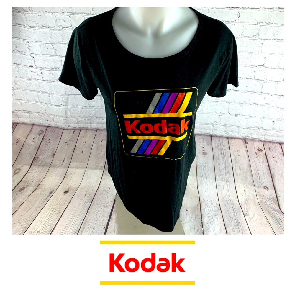 Vintage Kodak Graphic Short Sleeve T Shirt Size Medium